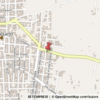 Mappa Via Giuseppe Ungaretti, 3, 74026 Pulsano, Taranto (Puglia)