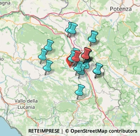 Mappa Via Boccarino I, 84039 Teggiano SA, Italia (9.5245)
