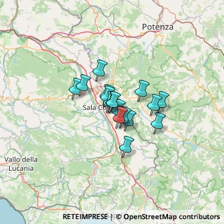 Mappa Via Tempone, 84036 Sala Consilina SA, Italia (8.21176)