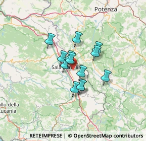 Mappa Via Tempone, 84036 Sala Consilina SA, Italia (9.38462)