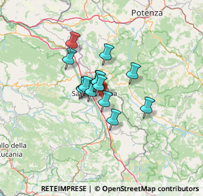 Mappa Via Tempone, 84036 Sala Consilina SA, Italia (8.54)