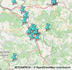 Mappa Via Tempone, 84036 Sala Consilina SA, Italia (17.56733)