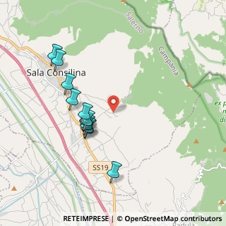 Mappa Via Tempone, 84036 Sala Consilina SA, Italia (1.99364)