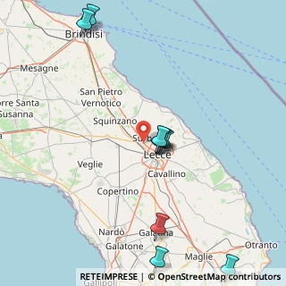 Mappa Via Belgio, 73100 Lecce LE, Italia (28.31667)