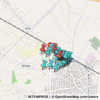 Mappa Strada Provinciale Campi - Novoli, 73051 Campi salentina LE, Italia (0.36333)