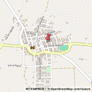 Mappa Via Regina Margherita, 47, 74020 Leporano, Taranto (Puglia)