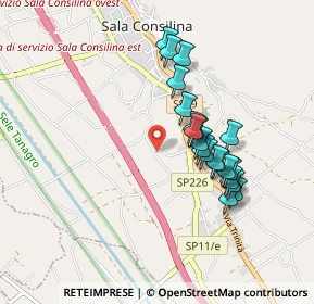 Mappa Via Fossa, 84036 Sala Consilina SA, Italia (0.8485)