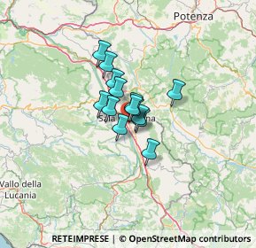 Mappa Via Fossa, 84036 Sala Consilina SA, Italia (6.91857)