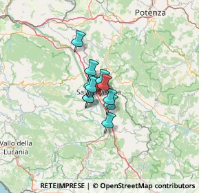 Mappa Via Fossa, 84036 Sala Consilina SA, Italia (6.47455)