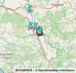 Mappa Via Fossa, 84036 Sala Consilina SA, Italia (19.00636)