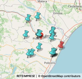 Mappa 75015 Pisticci MT, Italia (12.67053)