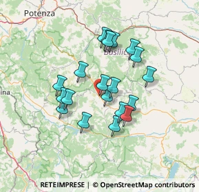 Mappa Corso Pietro Lacava, 85012 Corleto Perticara PZ, Italia (12.331)