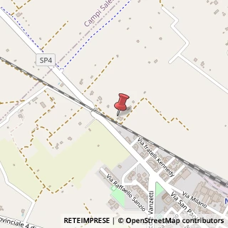 Mappa Strada Provinciale Campi - Novoli, 12, 73051 Novoli, Lecce (Puglia)