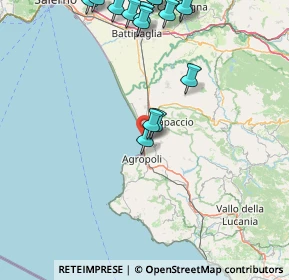 Mappa Via Linora, 84043 Agropoli SA, Italia (21.86667)