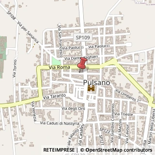 Mappa Via Luigi di Savoia, 52, 74026 Pulsano, Taranto (Puglia)