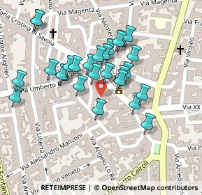 Mappa Via Francesco Crispi, 73015 Salice Salentino LE, Italia (0.1037)