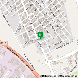 Mappa Via Lecce, 229/A, 73010 Surbo, Lecce (Puglia)