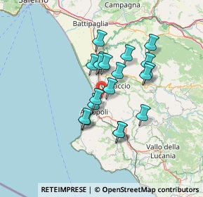 Mappa Centro Commerciale Gran Sole, 84043 Agropoli SA, Italia (11.45211)