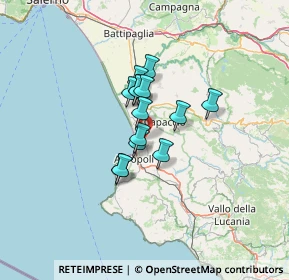 Mappa Centro Commerciale Gran Sole, 84043 Agropoli SA, Italia (8.80071)