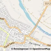 Hartă Orosei