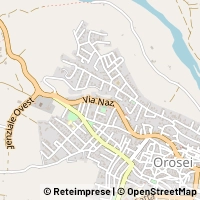 Hartă Orosei
