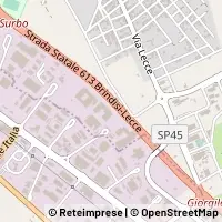 Mapa Lecce