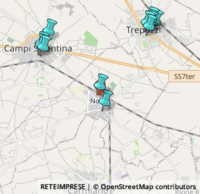 Mappa Via San Giovanni, 73051 Novoli LE, Italia (2.74455)