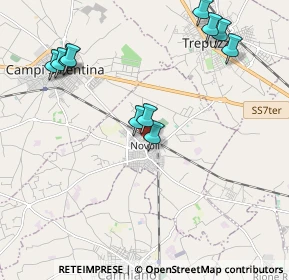 Mappa Via San Giovanni, 73051 Novoli LE, Italia (2.43182)