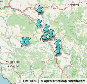 Mappa Piazza Santissima Pietà, 84039 Teggiano SA, Italia (11.85167)