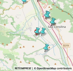 Mappa Piazza Santissima Pietà, 84039 Teggiano SA, Italia (5.33917)