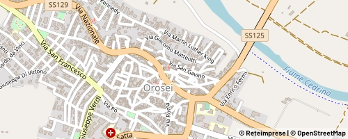 Mappa Orosei