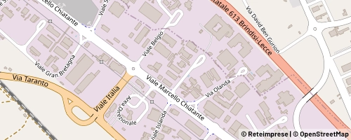 Mappa Lecce