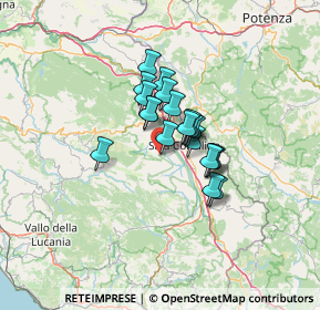 Mappa Via S. Biagio, 84039 Teggiano SA, Italia (8.954)