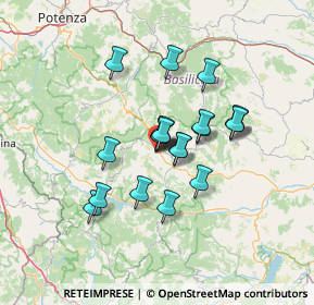 Mappa Contrada Rifreddo, 85012 Corleto Perticara PZ, Italia (11.0605)