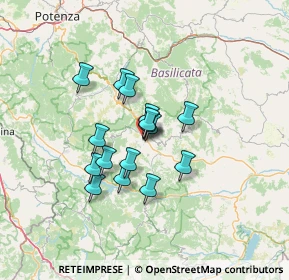 Mappa Contrada Rifreddo, 85012 Corleto Perticara PZ, Italia (10.28125)