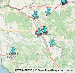 Mappa Via Monsignor Stefano Macchiaroli, 84039 Teggiano SA, Italia (24.042)