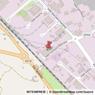 Mappa Viale Francesco Marzano, 8, 73100 Lecce, Lecce (Puglia)