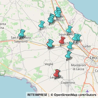 Mappa Via Camillo Benso Conte di Cavour, 73015 Salice Salentino LE, Italia (8.8)