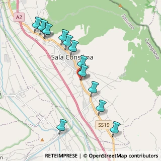 Mappa Via Sant Antonio localita Tressanti, 84036 Sala Consilina SA, Italia (2.35077)