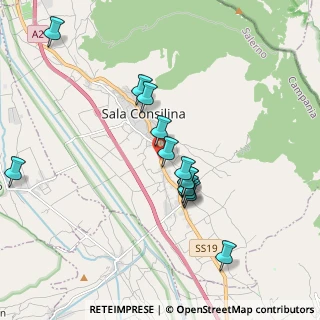 Mappa Via Sant Antonio localita Tressanti, 84036 Sala Consilina SA, Italia (1.90231)