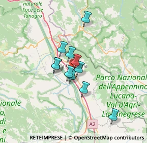 Mappa Via Sant Antonio localita Tressanti, 84036 Sala Consilina SA, Italia (5.01182)