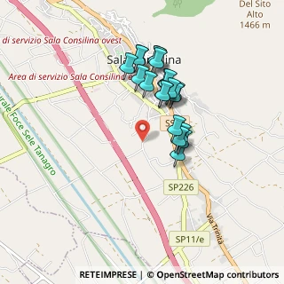 Mappa Contrada S. Agata, 84036 Sala Consilina SA, Italia (0.808)