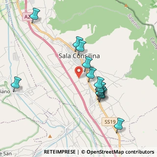 Mappa Contrada S. Agata, 84036 Sala Consilina SA, Italia (2.02077)