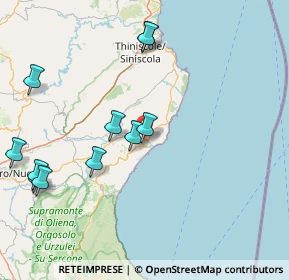 Mappa 08028 Orosei NU, Italia (19.62727)