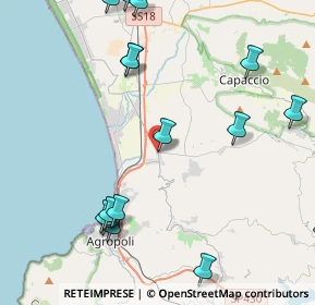 Mappa Via Mattine Km 100 C, 84043 Agropoli SA, Italia (5.77938)