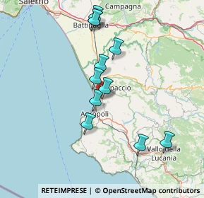 Mappa Via Mattine Km 100 C, 84043 Agropoli SA, Italia (14.70182)