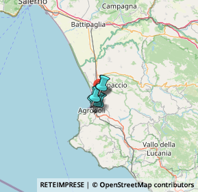 Mappa Via Mattine Km 100 C, 84043 Agropoli SA, Italia (35.07684)