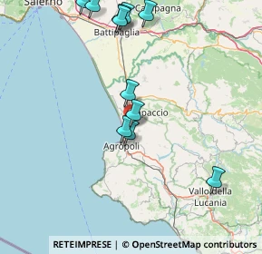 Mappa Via Mattine Km 100 C, 84043 Agropoli SA, Italia (18.42818)