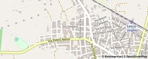 Mappa Salice Salentino