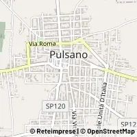 Térkép Pulsano